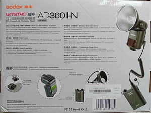 Godox Witstro AD360II-N TTL + aku (2 foto / 4)