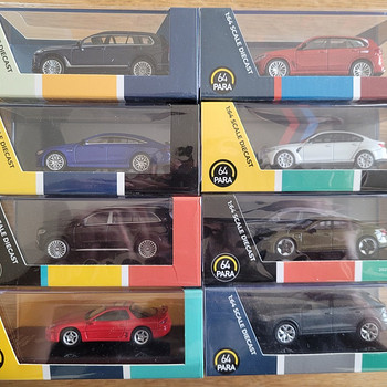 Модели автомобилей Para64 1:64 BMW, AUDI, Mercedes, Mitsubis