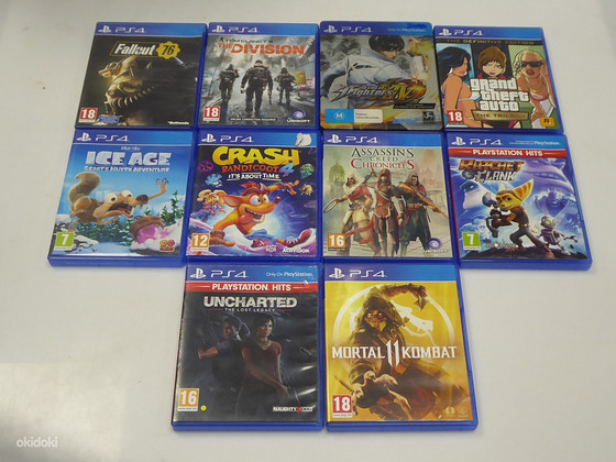Игры для Sony Playstation 4