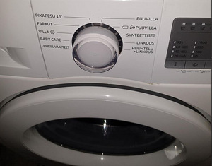 Pesumasin Samsung WWW80J3473KW 8kg 1400p/min (4 foto / 7)