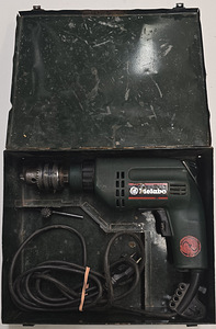 Дрель Metabo SBE 550 R+L + Чемодан (2 фото из 5)
