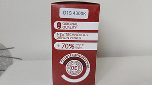 Xenon pirnid D1S D2S/D2R/D2C, D4S, ja H7 4300k (3 foto / 10)