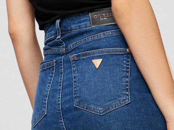 Новая джинсовая юбка Guess s26