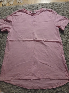 Футболка, розовая, oversize (2 фото из 2)