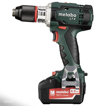 Акудрель Metabo BS 18 LTX + аку + ящик