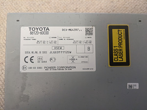 Originaal Toyota Land Cruiser 2011 raadio (3 foto / 7)