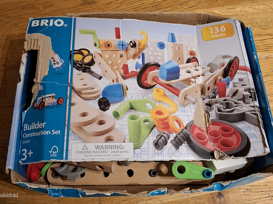 BRIO Builder 34587 Коробка 136 деталей