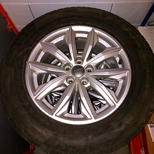 Audi veljed + rehvid 235/65/R17 Continental WinterContact (3 фото из 3)
