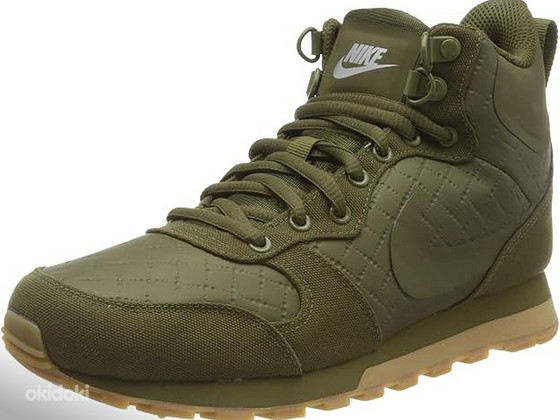 Nike High Top Sneakers, Green Olive Canvas 300 (43-44)