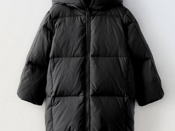 Пуховик Zara 164