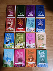 Barbara Cartland raamatud (2 foto / 7)