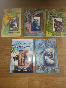 Barbara Cartland raamatud (3 foto / 7)