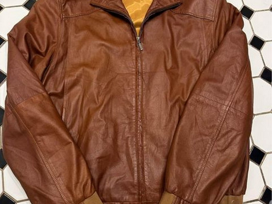 Meeste vintage nahktagi suurus 50