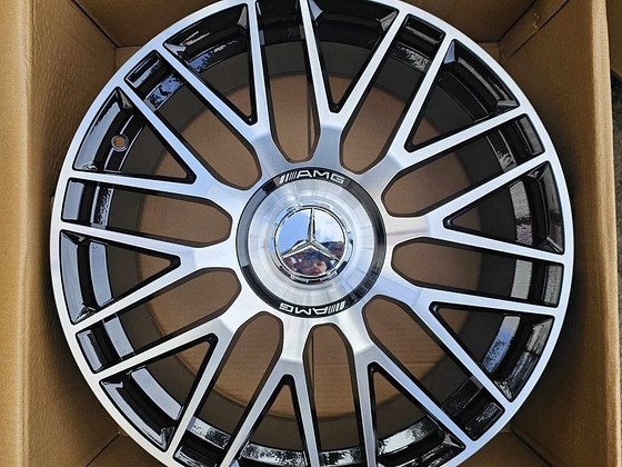 Диски r22 5x112 Black polish Mercedes ML GL GLE GLS новые