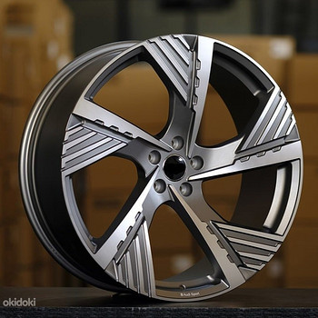 R22 veljed 5x112 Audi Vw Mat dark gray uued
