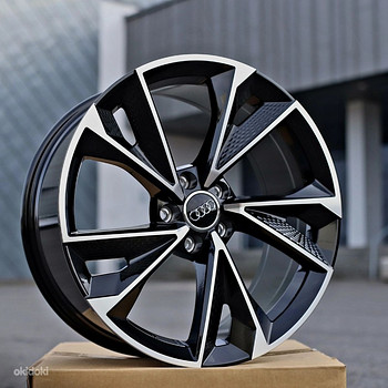 Veljed r21 5x112 Audi Vw Skoda Black polish uued