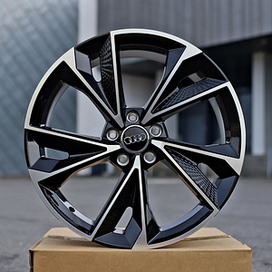 Veljed r21 5x112 Audi Vw Skoda Black polish uued (3 foto / 3)