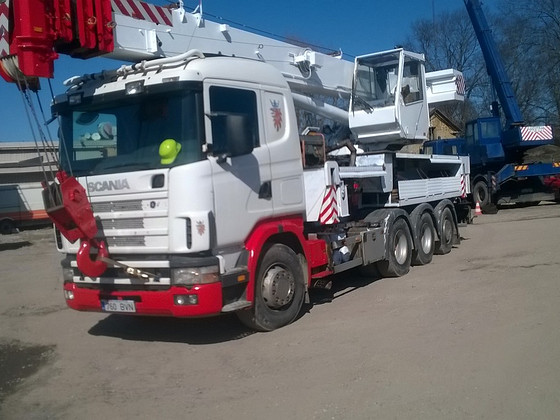 Автокран стрела 30 метров.40тон