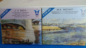 J.S.BACH и W.A.MOZART 3-cd-sets.-новые- (1 фото из 10)