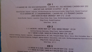 J.S.BACH и W.A.MOZART 3-cd-sets.-новые- (6 фото из 10)