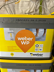 ГИДРОИЗОЛЯЦИЯ WEBER VETONIT WP 15L (2 фото из 2)