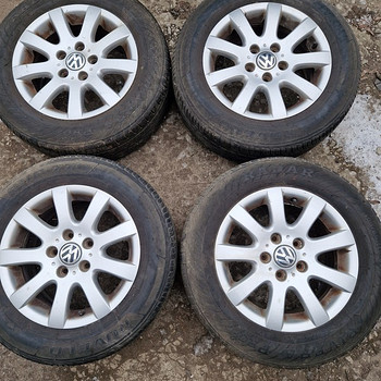 Vw 15" литые диски 5x112