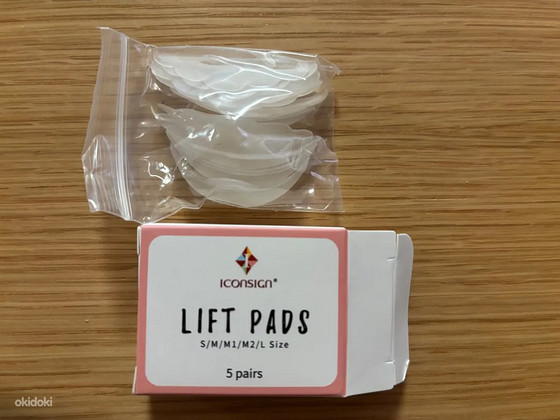 Lash Lift silicone pads 5paari karbis