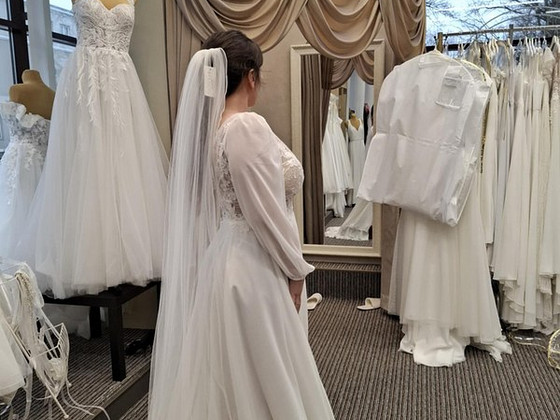 Свадебное платье L/XL