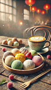 Алмазная мозаика "Capuccino Mochiga" (2 фото из 2)