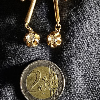 Kuld kõrvarõngad 583 proov (№L1206)