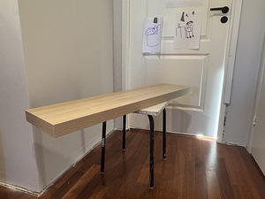 Полка IKEA LACK 110x26 см (3 фото из 3)
