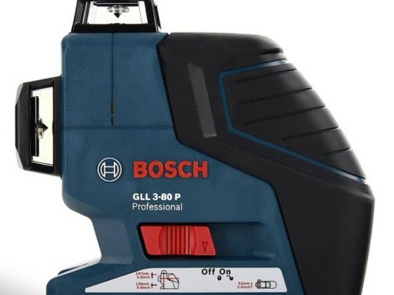 Лазер Bosch GLL 3-80P + сумка