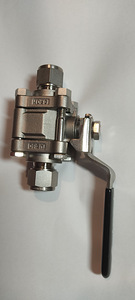 Roostevaba kuulventiil, 316 teras, 12 mm toru - SS-63TS12MM (3 foto / 6)