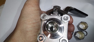 Roostevaba kuulventiil, 316 teras, 12 mm toru - SS-63TS12MM (5 foto / 6)