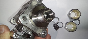 Roostevaba kuulventiil, 316 teras, 12 mm toru - SS-63TS12MM (6 foto / 6)