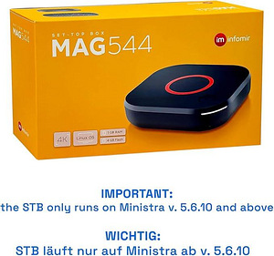 Infomir MAG544 | original Linux TV box from the manufacturer (2 фото из 8)