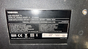 Телевизор TOSHIBA (4 фото из 4)