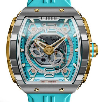 Nubeo NB-6087-04 Mens Watch Magellan 24h Automatic 49mm 5ATM