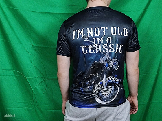 I'm not old I'm a classic ütlus särgil motika disainiga