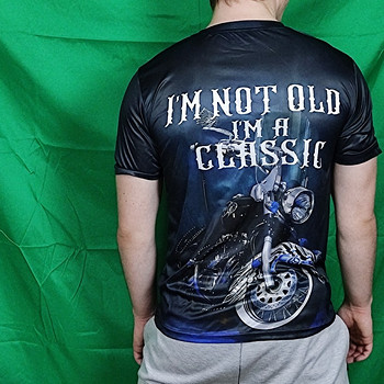 I'm not old I'm a classic ütlus särgil motika disainiga