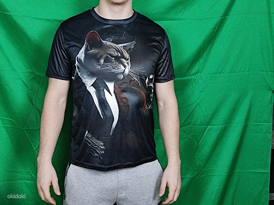 Gentleman Kass ülikonnaga särgil