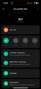 Xiaomi Air Purifier Max 84m2 ruutu puhastusvõime (9 foto / 10)