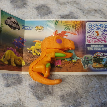 UUS Kinder Joy jurassic world crocanthosaurus figuur kuju