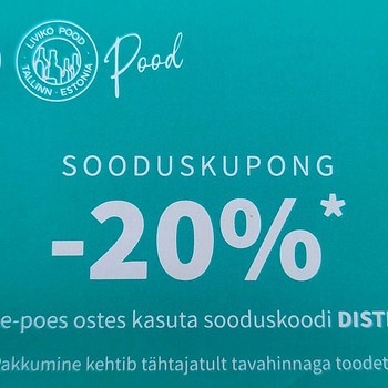 Купон на скидку Liviko -20%