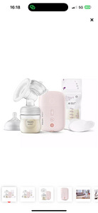 Электрический молокоотсос Philips Avent SCF395/31, розовый ц (1 фото из 2)
