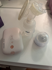 Электрический молокоотсос Philips Avent SCF395/31, розовый ц (2 фото из 2)