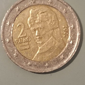 2-euro münt 2002. a.