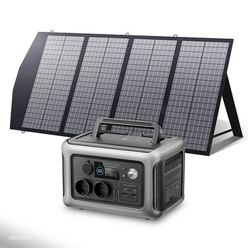 Портативная электростанция Allpowers R600 + Панель 140ватт