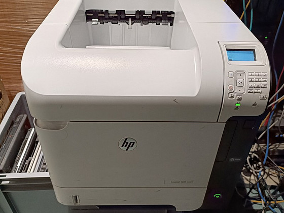 Kasutatud mustvalge laserprinter, kahepoolse trükiga HP M602