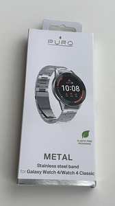 Samsung Galaxy Watch 4/5/5 Pro Stainless Steel Band Silver (1 foto / 2)